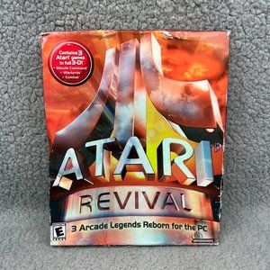 Atari Revival PC Games 3 Arcade Legends Reborn Missile Command Combat Warlords